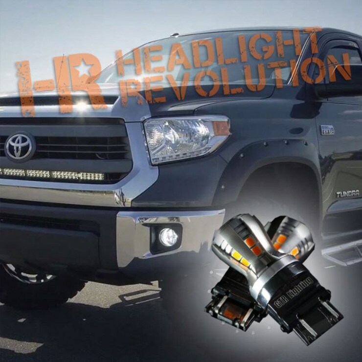 0713 Toyota Tundra GTR LED Front Turn Signal Upgrade HR